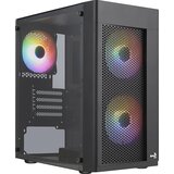 Aero Cool HEXFORMBKV2 Micro ATX PC Case 3 Fans FRGB Black | shoptok.hr