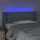  Posteljno vzglavje svetlo sivo 83x16x78/88 cm blago, (20737068) | Shoptok.si