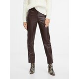Orsay Black women's leatherette trousers - Women's Cijene