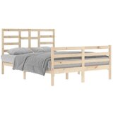  Posteljni okvir iz trdnega lesa 140x200 cm, (20643873) | Shoptok.si