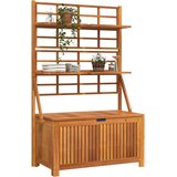  Kutija za pohranu s rešetkom 99x50x160 cm masivno drvo bagrema | shoptok.hr