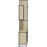  3-dijelni set kupaonskog namještaja boja hrasta sonome drveni | shoptok.hr
