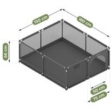 Dječje igralište Cozy 25 Graphite - 150 cm | shoptok.hr