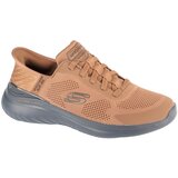 Skechers Nizke superge Slip-ins Bounder 2.0. Emerged 232459-BRBK Brown Black Kostanjeva | Shoptok.si