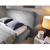 ELTAP siva oblazinjena zakonska postelja s prostorom za shranjevanje z letvenim dnom 160x200 cm pointt – | Shoptok.si