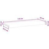  Jastučić za klupu Plišani kord Svjetlosiva Dubina 35 cm | shoptok.hr