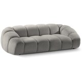 Micadoni Home Svijetlo siva baršunasti sofa 254 cm Diana – | shoptok.hr