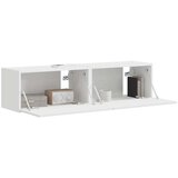 vidaXL TV stenska omara 2 pcs Bela 60 x 31 x 29.5 cm Konstruiran les | Shoptok.si