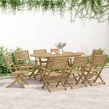 Sklopive vrtne stolice 6 kom 54,5x61,5x86,5 cm od drva bagrema | shoptok.hr