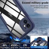 Techsuit ColorVerse 360 ​​Series obostrana zaštitna maska za iPhone 13 Pro Max - crna | shoptok.hr