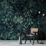  Foto tapeta - Oriental Pattern Carpet: Emerald Ornaments and Worn Patterns 490x350 Samoljepljiva | shoptok.hr
