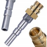 Rosfix Adapter KEW D12 Wtičnica – Nadomestni Del Za Visokotlačni Čistilnik Kranzle K2160 K2175 K2195 | M22 Easy!Lock Karcher HD HDS, Jeklo Mosiđ, (5000223021) | Shoptok.si