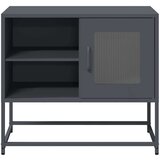 vidaXL TV omarica antracit 68x39x60,5 cm jeklo | Shoptok.si