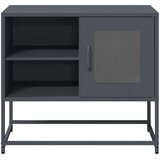 vidaXL TV ormarić antracit 68x39x60,5 cm čelik | shoptok.hr