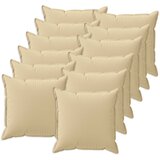  Presvlaka za jastuk 12 kom. HOUTEN Bež 40 x 40 cm Poliester | shoptok.hr