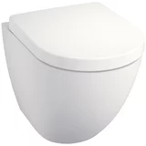 CAMARGUE komplet zidne WC školjke Plus 50 2.0 (Bez ruba, Bez posebne glazure, Oblik ispiranja: Duboko, WC odvod: Vodoravno, Bijele boje)
