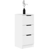  Komode 2 kom bijele 30 x 30 x 70 cm od konstruiranog drva | shoptok.hr