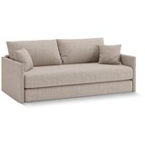 Cosmopolitan Design Svetlo rjava raztegljiva sedežna garnitura iz šenilje 209 cm Shannon – | Shoptok.si