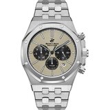 Beverly Hills Polo Club Muški sat BP3051X.360, Bež kućište, Srebrne boje | Eponuda.com