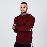 GymBeam muški duks basic burgundy Cene