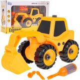 Bager za sastavljanje veličine 18 cm - žuti | Shoptok.si
