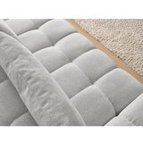 Bobochic Paris Svetlo siva sedežna garnitura iz šenilje 278 cm Everest – | Shoptok.si