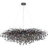 PAUL NEUHAUS 2031-18 - Viseći luster na sajli ICICLE 15xG9/40W/230V 75x150 cm crna | Eponuda.com