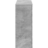  Konzolna stolica Prugasti Betonsko Siva 101 x 29 x 74 cm | shoptok.hr