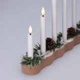 Brilagi LED Božićni svečnjak 7xLED/2xAA bež/bela | Eponuda.com
