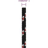  Brodski konop crni 3 mm 25 m od polipropilena | shoptok.hr