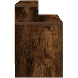 vidaXL Nočne omarice s predalom 2 kosa dimljeni hrast 51x31x47 cm | Shoptok.si