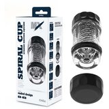  Masturbator Spiral Cup Strong Edition Square, 15.5cm, Providno-crni | Eponuda.com
