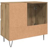  Kupaonski ormarić za umivaonik boja hrasta 65x33x60 cm drveni | shoptok.hr