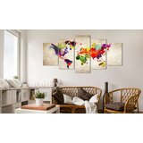  Slika - World Map: Abstract Fantasy 100x50 | shoptok.hr