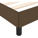 vidaXL Posteljni okvir temno rjav 180x200 cm blago | Shoptok.si