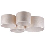  duolla - plafonsko svetlo roller pento 5x E27/60W/230V, bela/zlatna | Eponuda.com