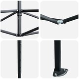  sa 4 bočna zida 2,9 x 2,9 m Vojska kamuflaža | shoptok.hr