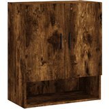 Maison Chic Stenska omarica - Zidna omarica dimljeni hrast 60x31x70 cm inženirski les iu462, (22062780) Cene