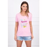 Kesi Blouse with print Perfect powder pink | shoptok.hr