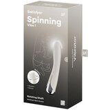 Satisfyer Spinning Vibe 1 - vibrator G-točke s rotirajućom glavom (bež) | shoptok.hr