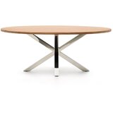 Kave Home Jedilna miza z mizno ploščo iz akacije 100x200 cm Argo – | Shoptok.si