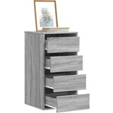 vidaXL Kotni predalnik siva sonoma 40x41x76 cm inženirski les Cene