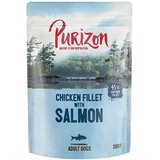  Varčno pakiranje: Purizon Adult 24 x 300 g - Losos | shoptok.hr