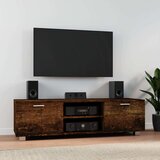 TV omarica dimljeni hrast 140x40,5x35 cm inženirski les, (20913240) Cene