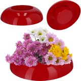 KADAX Pokrov za cvetlični lonček za aranžmaje, kompozicije, okrasna podlaga, ikebana, rdeča 9 cm, (5000353263) Cene