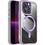 AVIZAR Ohišje MagSafe za iPhone 13 Pro Max Crystal Back Color, Vijolična, (5000012919) | Shoptok.si