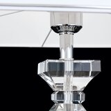 Orion LA 4-1207 - Kristalna stona lampa POKAL 1xE27/60W/230V bela/prozirna | Eponuda.com