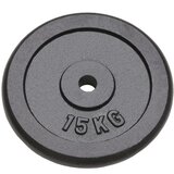 vidaXL Uteži 2 kosa 2x15 kg lito železo, (20776590) | Shoptok.si