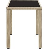  Vrtni stol bež 123 x 60 x 74 cm od poliratana | shoptok.hr