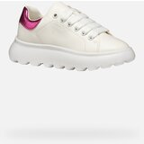 Geox White Girls Puffypop Sneakers - Girls | Shoptok.si